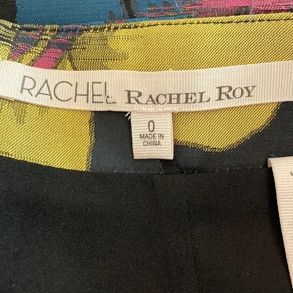 Rachel Roy: Pleated Floral Mini Skirt Size 0. - Picture 6 of 8